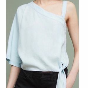 Anthropologie <Holding Horses brand>  One- shoulder Top